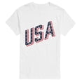 thumbnail image 1 of Instant Message - USA Letters Short Sleeve Graphic T-Shirt, 1 of 5