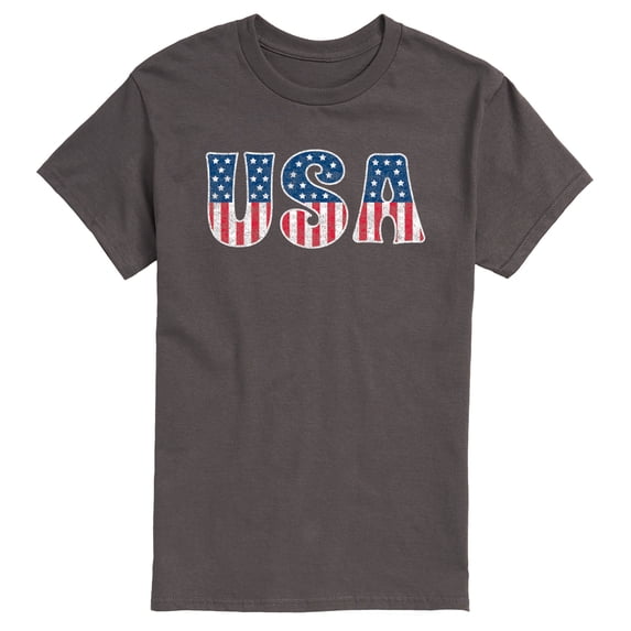 Instant Message - USA Short Sleeve Graphic T-Shirt