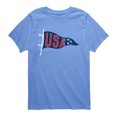thumbnail image 1 of Instant Message - USA Pennant - Youth Boys Short Sleeve Graphic T-Shirt, 1 of 4