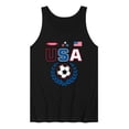thumbnail image 1 of Instant Message - USA Soccer Jersey Graphic Tank Top, 1 of 5