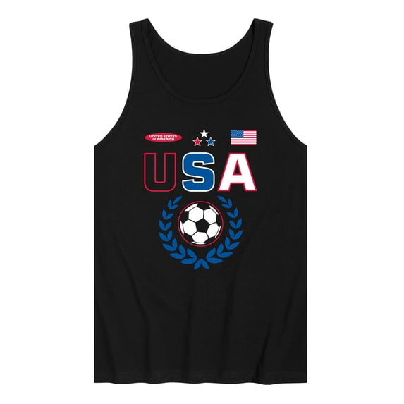 Instant Message - USA Soccer Jersey Graphic Tank Top