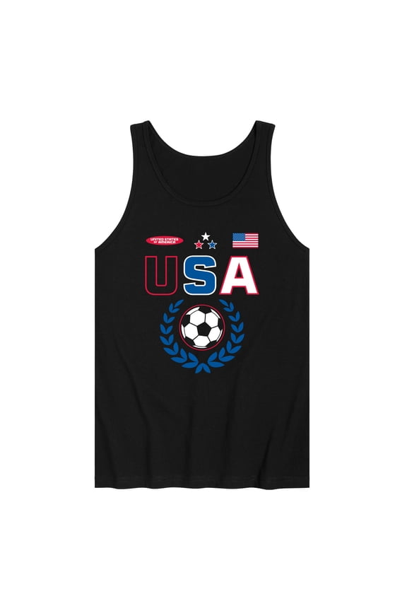- USA Soccer Jersey - Men's Sleeveless Graphic Tank