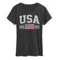 thumbnail image 1 of Instant Message - USA Sweater Short Sleeve Graphic T-Shirt, 1 of 5
