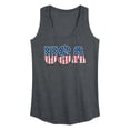 thumbnail image 1 of Instant Message - USA - Women's Racerback Graphic Tank, 1 of 5