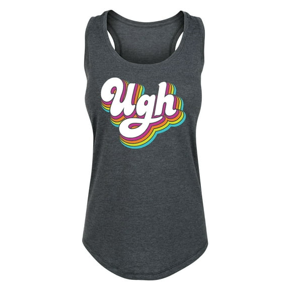 Instant Message - Ugh Rainbow - Women's Racerback Tank