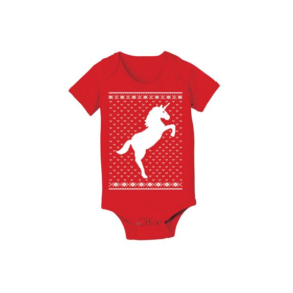 Instant Message - Ugly Flying Unicorn - Infant Baby One Piece