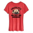 thumbnail image 1 of Instant Message - Unathletic Department Pug - Women's Short Sleeve Graphic T-Shirt, 1 of 6