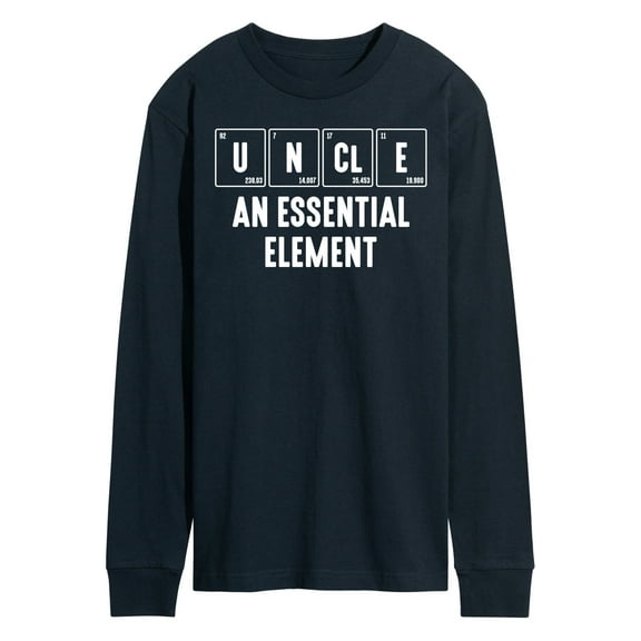 Instant Message - Uncle Essential Element - Men's Long Sleeve T-Shirt