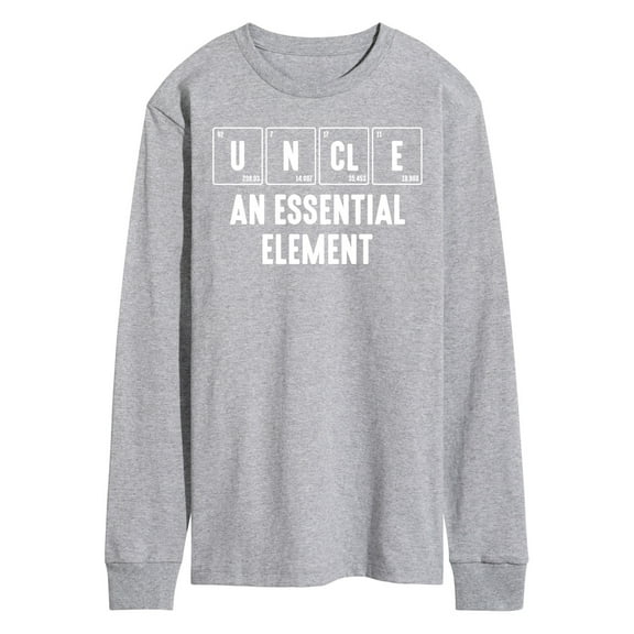 Instant Message - Uncle Essential Element - Men's Long Sleeve T-Shirt