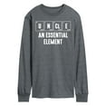 thumbnail image 1 of Instant Message - Uncle Essential Element - Men's Long Sleeve T-Shirt, 1 of 6