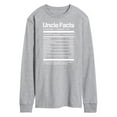 thumbnail image 1 of Instant Message - Uncle Facts - Men's Long Sleeve T-Shirt, 1 of 6