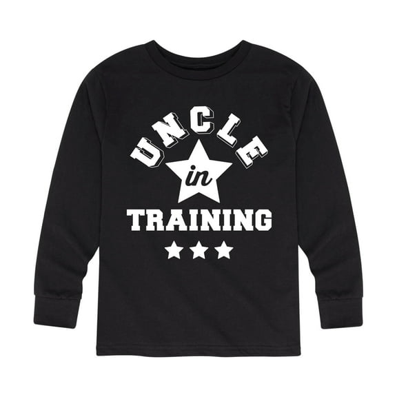 Instant Message - Uncle In Training - Toddler And Youth Long Sleeve Graphic T-Shirt