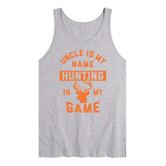 Instant Message - Uncle Is My Name Hunting Is My Game - Men's Jersey Tank