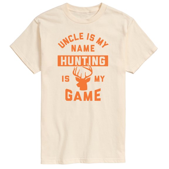 Instant Message - Uncle Is My Name Hunting My Game - Men's Short Sleeve Graphic T-Shirt
