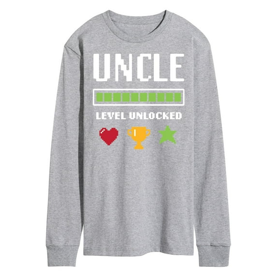 Instant Message - Uncle Level Unlocked - Men's Long Sleeve T-Shirt