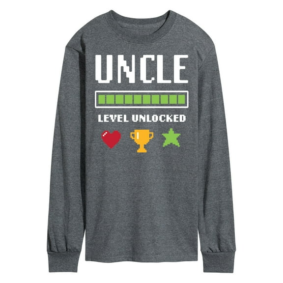Instant Message - Uncle Level Unlocked - Men's Long Sleeve T-Shirt