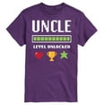 thumbnail image 1 of Instant Message - Uncle Level Unlocked - Men's Short Sleeve Graphic T-Shirt, 1 of 5