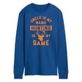 thumbnail image 1 of Instant Message - Uncle My Name Hunting My Game - Men's Long Sleeve T-Shirt, 1 of 6
