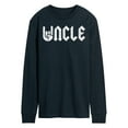 thumbnail image 1 of Instant Message - Uncle Rock and Roll Design - Men's Long Sleeve T-Shirt, 1 of 6