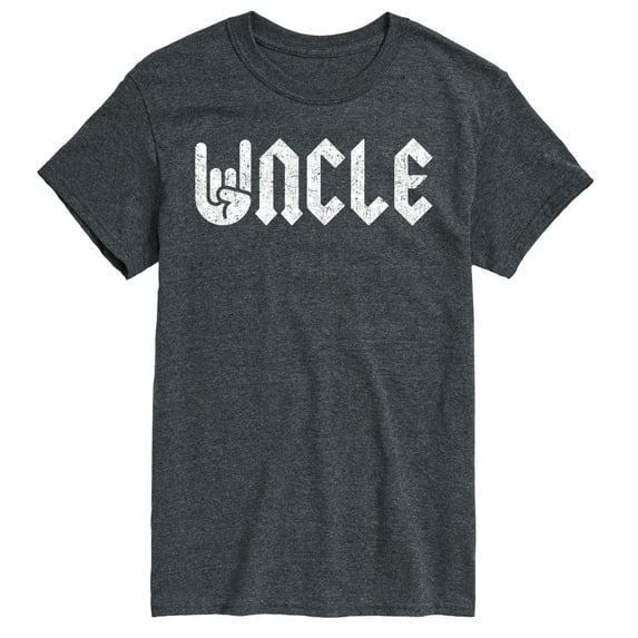 Instant Message - Uncle Rock and Roll Design - Men's Short Sleeve Graphic T-Shirt