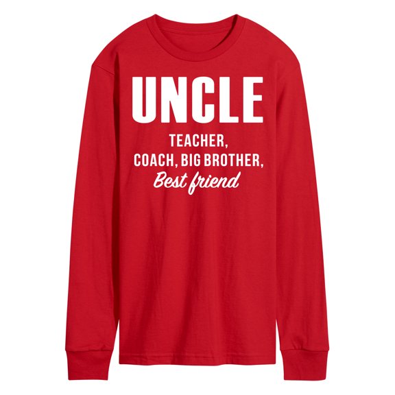 Instant Message - Uncle, Teacher, Big Brother, Best Friend - Men's Long Sleeve T-Shirt