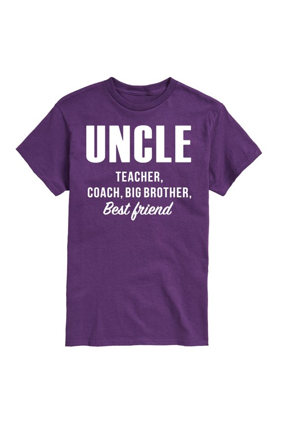 - Uncle, Teacher, Big Brother, Best Friend - Men's Short Sleeve Graphic T-Shirt