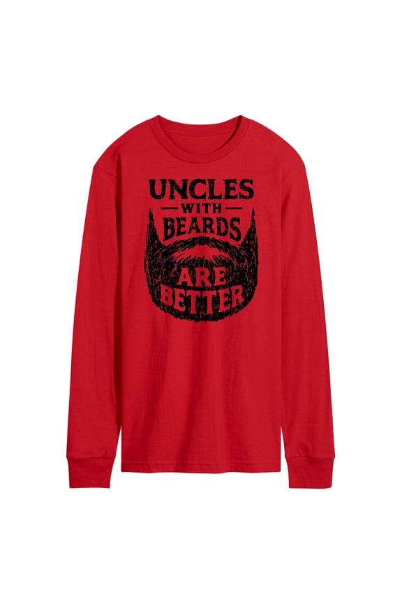 - Uncle With Beards Are Better - Men's Long Sleeve T-Shirt