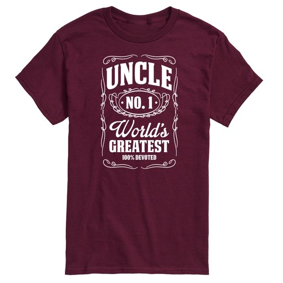 Instant Message - Uncle Worlds Greatest - Men's Short Sleeve Graphic T-Shirt