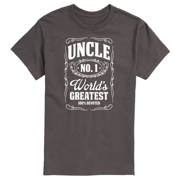 Instant Message - Uncle Worlds Greatest - Men's Short Sleeve Graphic T-Shirt