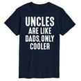 thumbnail image 1 of Instant Message - Uncles Are Like Dads - Men's Short Sleeve Graphic T-Shirt, 1 of 6