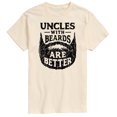thumbnail image 1 of Instant Message - Uncles With Beards Are Better - Men's Short Sleeve Graphic T-Shirt, 1 of 6