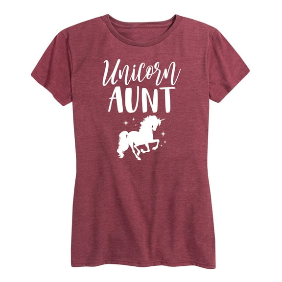 Instant Message - Unicorn Aunt - Women's Short Sleeve Graphic T-Shirt