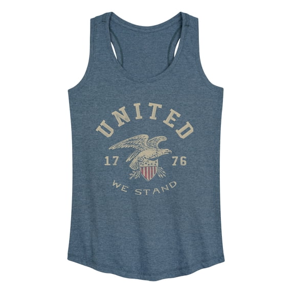 Instant Message - United We Stand Women's Graphic Racerback Tank