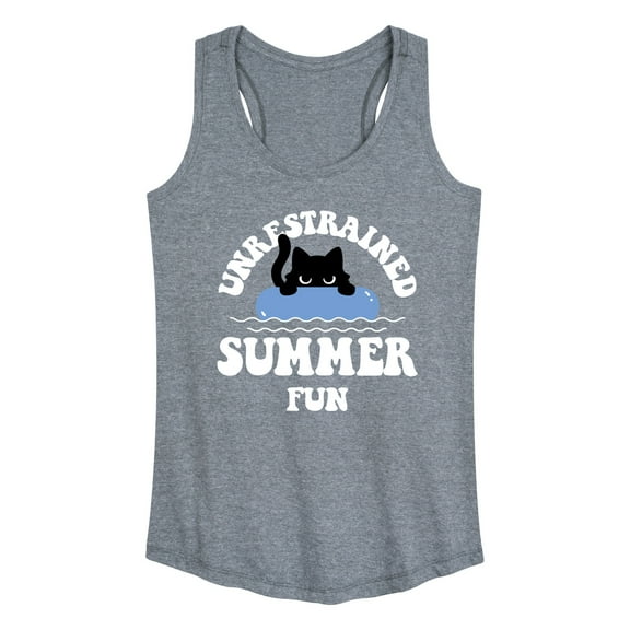 Instant Message - Unrestrained Summer Fun - Women's Racerback Tank Top