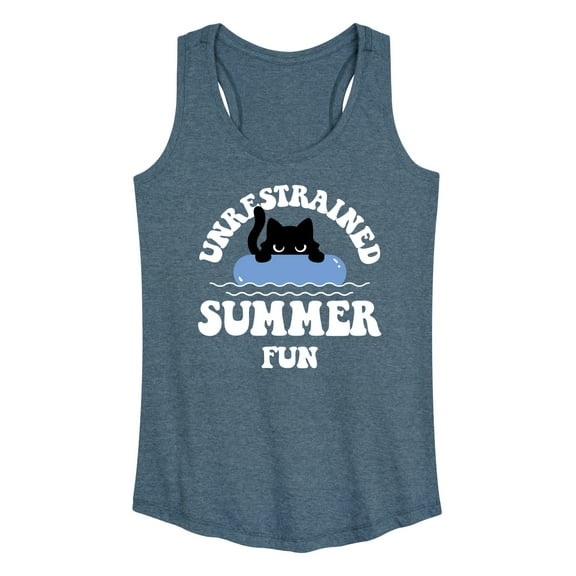 Instant Message - Unrestrained Summer Fun - Women's Racerback Tank Top