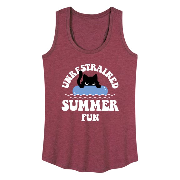 Instant Message - Unrestrained Summer Fun - Women's Racerback Tank Top