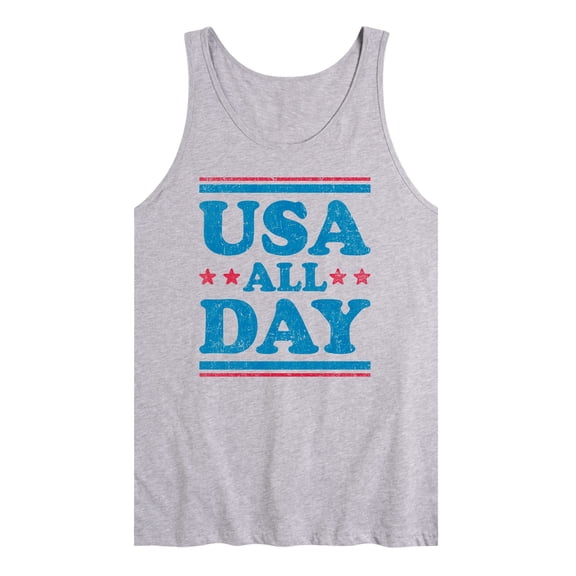 Instant Message - Usa All Day - Men's Jersey Graphic Tank