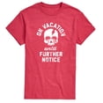thumbnail image 1 of Instant Message - Vacation Until Further Notice - Men's Short Sleeve Graphic T-Shirt, 1 of 5
