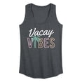 thumbnail image 1 of Instant Message - Vacay Vibes - Women's Racerback Graphic Tank, 1 of 4