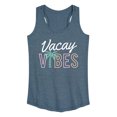 thumbnail image 1 of Instant Message - Vacay Vibes - Women's Racerback Graphic Tank, 1 of 4