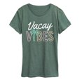 thumbnail image 1 of Instant Message - Vacay Vibes Short Sleeve Graphic T-Shirt, 1 of 5