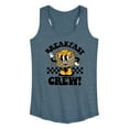 thumbnail image 1 of Instant Message - Valentine's Day Breakfast Crew - Women's Racerback Tank Top, 1 of 5
