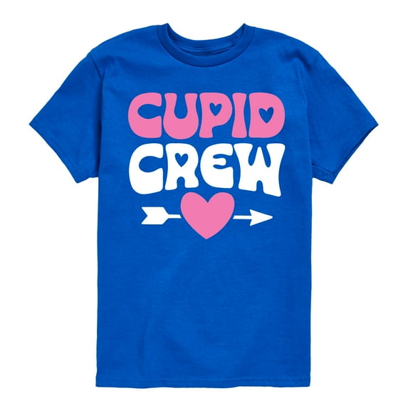 Instant Message - Valentine's Day Cupid Crew - Toddler & Youth Short Sleeve Graphic T-Shirt