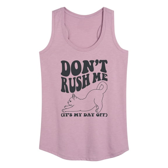 Instant Message - Valentine's Day Don't Rush Me - Women's Racerback Tank Top