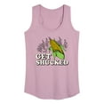 thumbnail image 1 of Instant Message - Valentine's Day Get Shucked - Women's Racerback Tank Top, 1 of 5