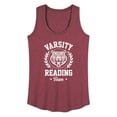 thumbnail image 1 of Instant Message - Varsity Reading Team Tiger - Women's Racerback Tank Top, 1 of 6