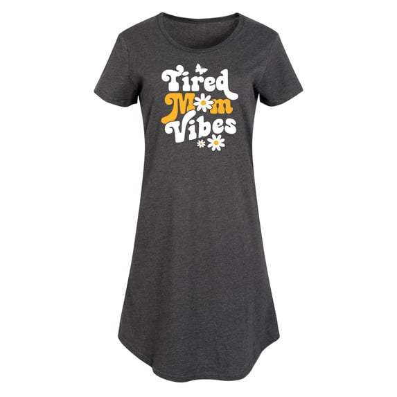 Instant Message - Vibes Tired Mom - Women's Any Way Dress