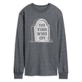 thumbnail image 1 of Instant Message - Vibes Were Off Long Sleeve Graphic T-Shirt, 1 of 5