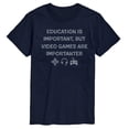 thumbnail image 1 of Instant Message - Video Games Are Importanter - Men's Short Sleeve Graphic T-Shirt, 1 of 5