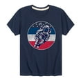 thumbnail image 1 of Instant Message - Vintage Astronaut - Toddler And Youth Short Sleeve T-Shirt, 1 of 5